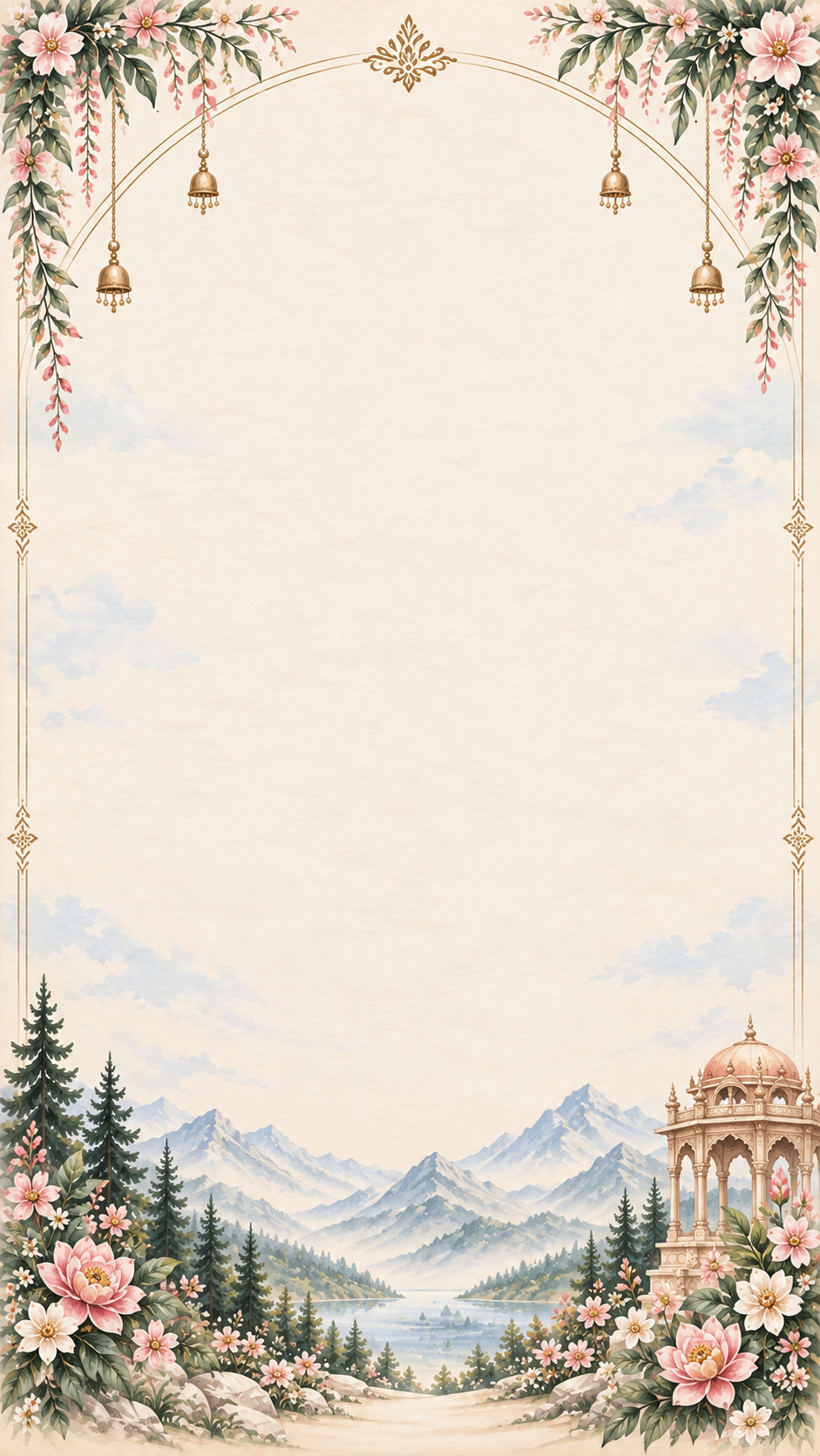 Formal Wedding Invitation Background